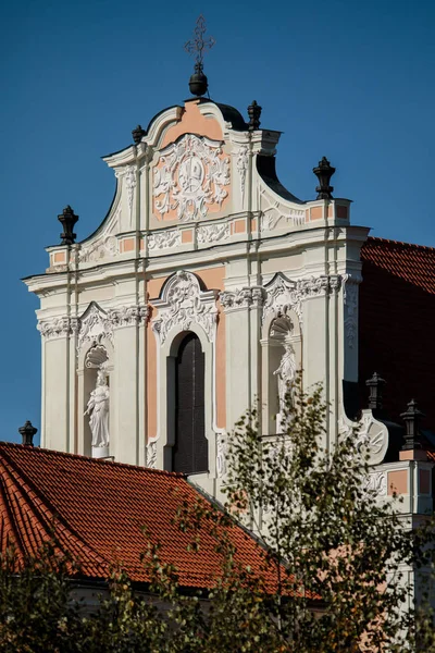 Saint Catherine Kilisesi Vilnius Litvanya — Stok fotoğraf