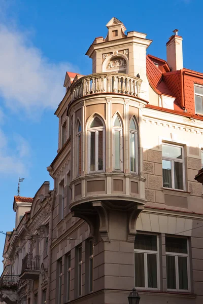 Edifício Histórico Pilies Rua Vilnius Cidade Velha — Fotografia de Stock