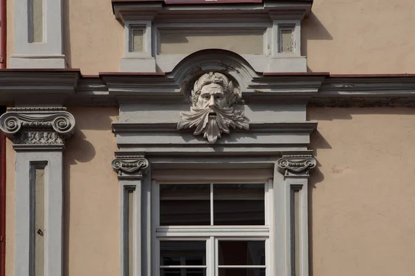 Ornamento de mascote do edifício — Fotografia de Stock