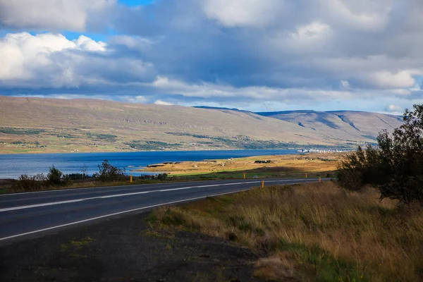 Piękna Droga Niesamowite Krajobrazy Islandii Europa — Zdjęcie stockowe