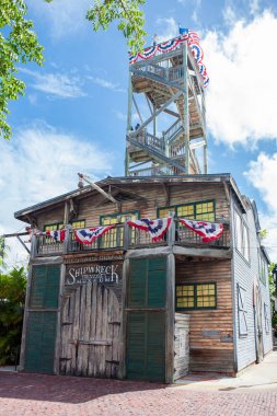 Key West, Fl, Amerika Birleşik Devletleri - 6 Ekim 2016: Batık hazineleri Müzesi popüler bir turistik şehir Key West 's.