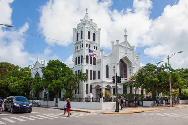 Key West États Unis Octobre 2016 Église Épiscopale Saint Paul — Photo