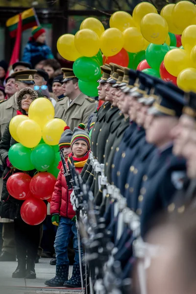 Day of Restoration of Independence of Lithuania — Stock Photo, Image