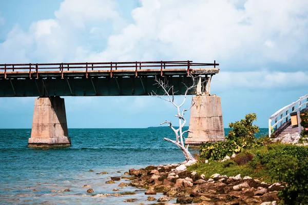 Ponte de sete milhas em Florida Keys — Fotografia de Stock