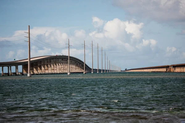 Puente de siete millas en los Cayos de Florida — Foto de Stock