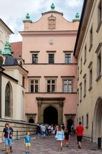 Castello Reale di Wawel a Cracovia, Polonia — Foto Stock