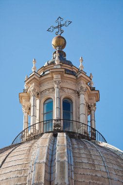 Agone kilise Sant'Agnese Kubbesi