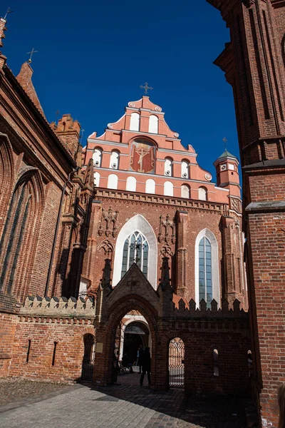 Utfärda utegångsförbud för av kyrkan av St Francis från Assisi — Stockfoto