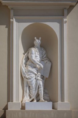 Vilnius Katedrali Peygamber Musa Heykeli, Litvanya