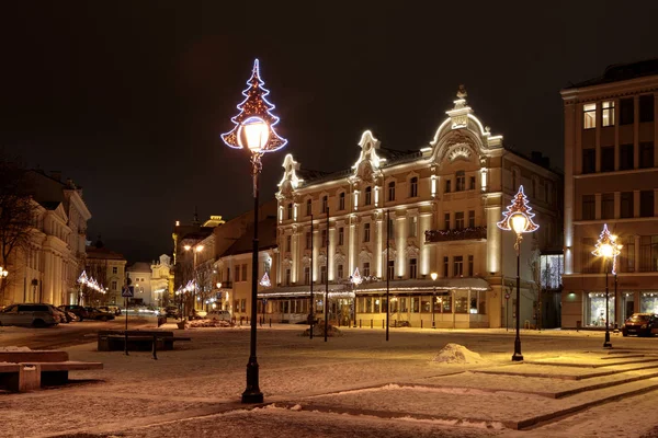 Vilnius in der Weihnachtszeit — Stockfoto