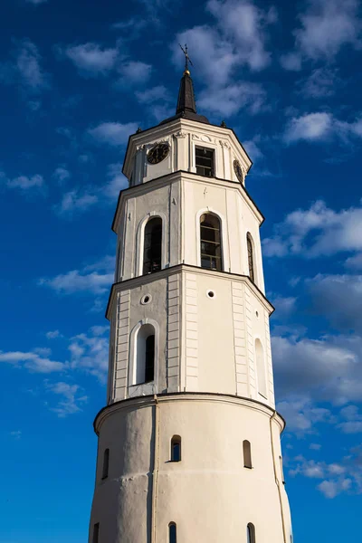 Zvonice Vilniuské katedrály — Stock fotografie