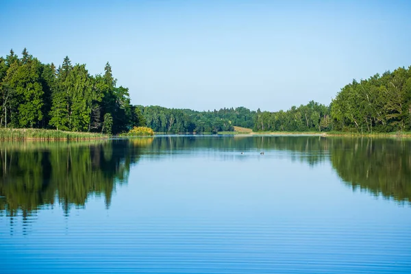 立陶宛的瓦萨克纳斯湖 — 图库照片