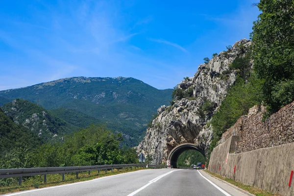 Bosna Hersek Arabayla Seyahat Etmek Bosna Hersek Teki Dinaric Alpleri — Stok fotoğraf