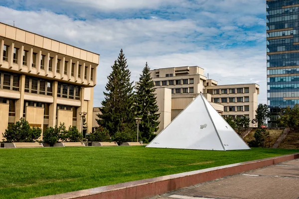 Вільнюс Литва Серпня 2020 Головна Будівля Палацу Сейм Резиденція Сейму — стокове фото