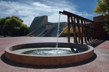 New Mexico çölünde su kemeri