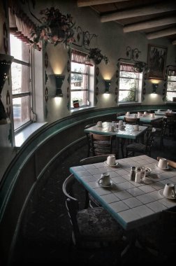Retro Cafe, klasik görünüm.