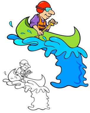 Kano, erkekte bir şelale gitmeye başladı