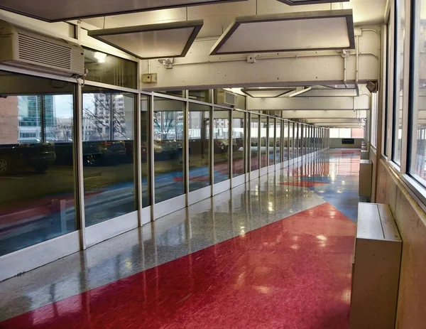 Koridor Mezi Budovami Urban Centru — Stock fotografie