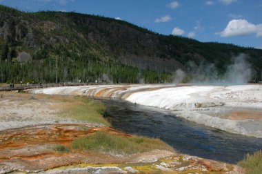 Yellowstone Milli Parkı, wyoming manzara