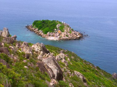 Queensland Avustralya Fitzroy Island'dan küçük Fitzroy Adası