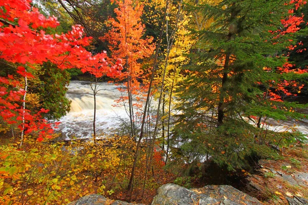 Cascate River Lanse Michigan — Foto Stock