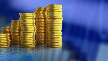 mavi grafik arka planı demir yığınları