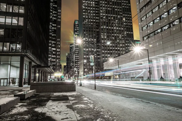 Toronto Centro Durante Inverno — Foto Stock