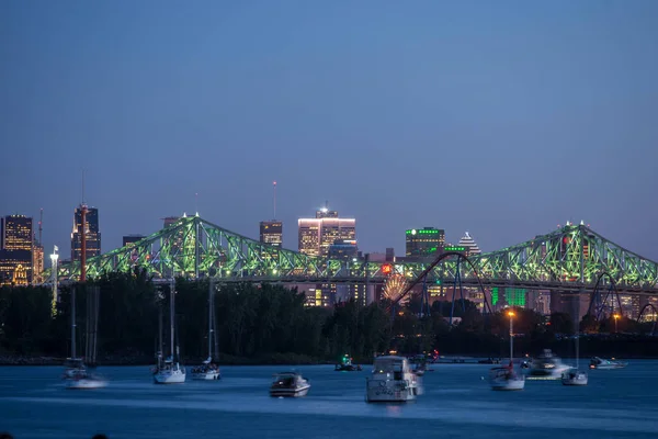 Ponte Jacques Cartier Montreal — Fotografia de Stock