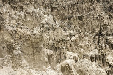 Kaya oluşumları Valle de la Luna Bolivya