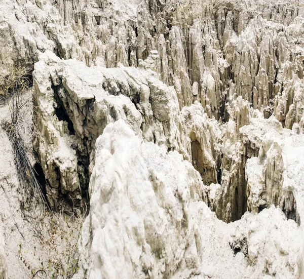 Πετρώματα Της Valle Luna Στη Βολιβία — Φωτογραφία Αρχείου