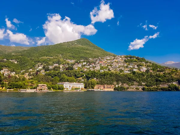 View Town Cernobbio Como Lake Italy — Stock Photo, Image