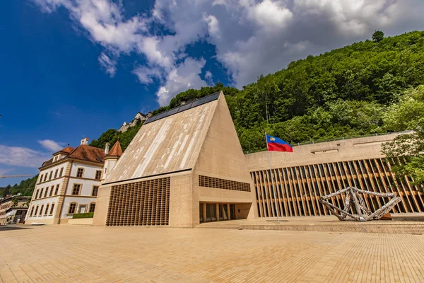 Vue Musée National Liechtenstein Vaduz — Photo