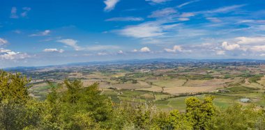 Val d'Orcia Montalcino Toskana, İtalya'dan, görüntüleme