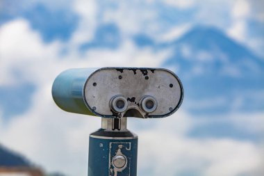 İsviçre Alpleri görünümüne Rigi Kulm İsviçre'den