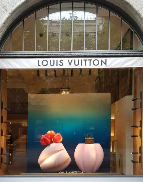 Zurich Svizzera Maggio 2018 Visita Negozio Louis Vuitton Zurigo Svizzera — Foto Stock