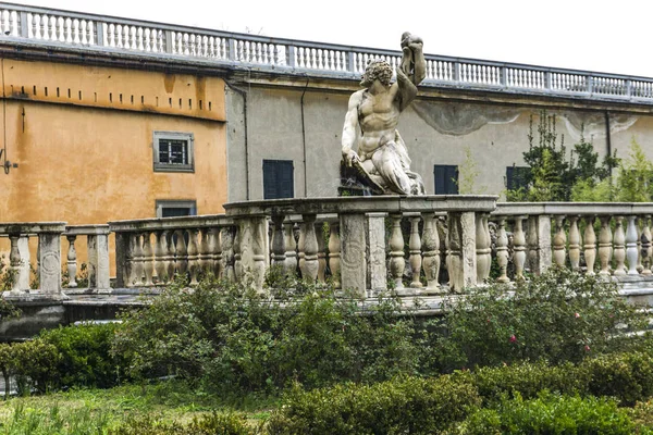 Genoa Italia Marzo 2018 Detalle Giardino Del Satiro Villa Del — Foto de Stock