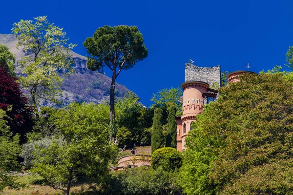 Dettaglio Dalla Città Tremezzina Sul Lago Como Italia — Foto Stock