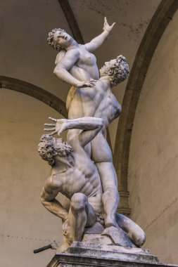 Sabine kadın Giambologna 1583 yılında Loggia dei Lanzi Floransa, İtalya dan tarafından kaçırılması heykeli