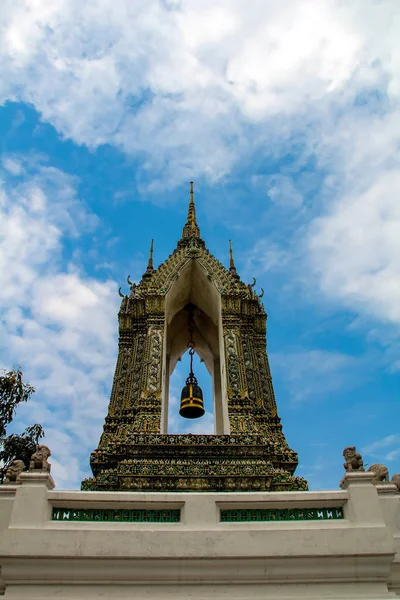 Wat Pho Temple Reclining Buddha Bangkok — Stock Photo, Image