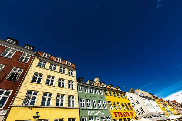 Copenhagen Dinamarca Junio 2018 Detalle Nyhavn Copenhague Dinamarca Nyhavn Distrito — Foto de Stock