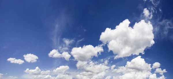 View Blue Sky Background Clouds — Stock Photo, Image