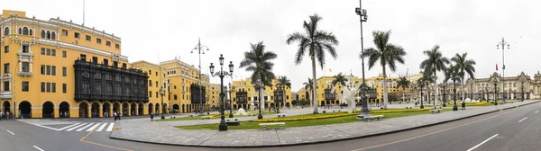 Λίμα Περού Δεκεμβρίου 2017 Θέα Στο Προεδρικό Μέγαρο Στη Λίμα — Φωτογραφία Αρχείου