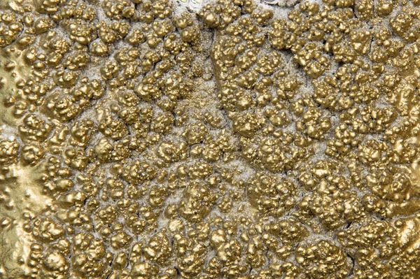 Closeup Λεπτομέρεια Από Χρυσό Δερματίνη Υφή — Φωτογραφία Αρχείου