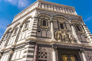 Manzaraya vaftizhane St John Floransa, İtalya