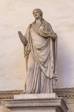 Heykel Sabine kadında Loggia dei Lanzi, Florence, İtalya