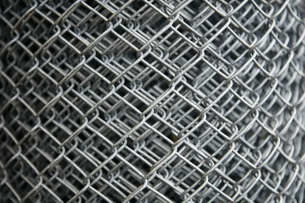 Nahaufnahme Detail Des Metallgitterhintergrundes — Stockfoto