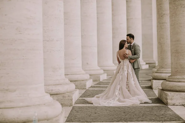 Genç düğün iki sonra Vatikan, Roma, İtalya