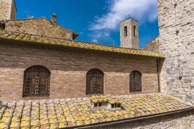 Görüntülemek, eski şehir, San Gimignano Toskana, İtalya.