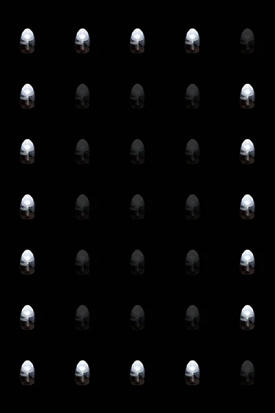 Parlak Led Işık Harfi Closeup — Stok fotoğraf