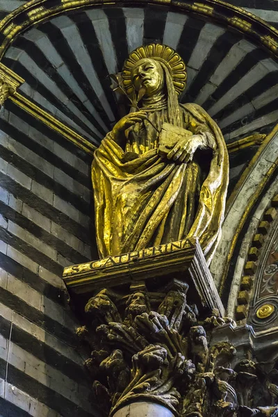 Siena Italia Aprile 2016 Interno Del Duomo Siena Duomo Siena — Foto Stock